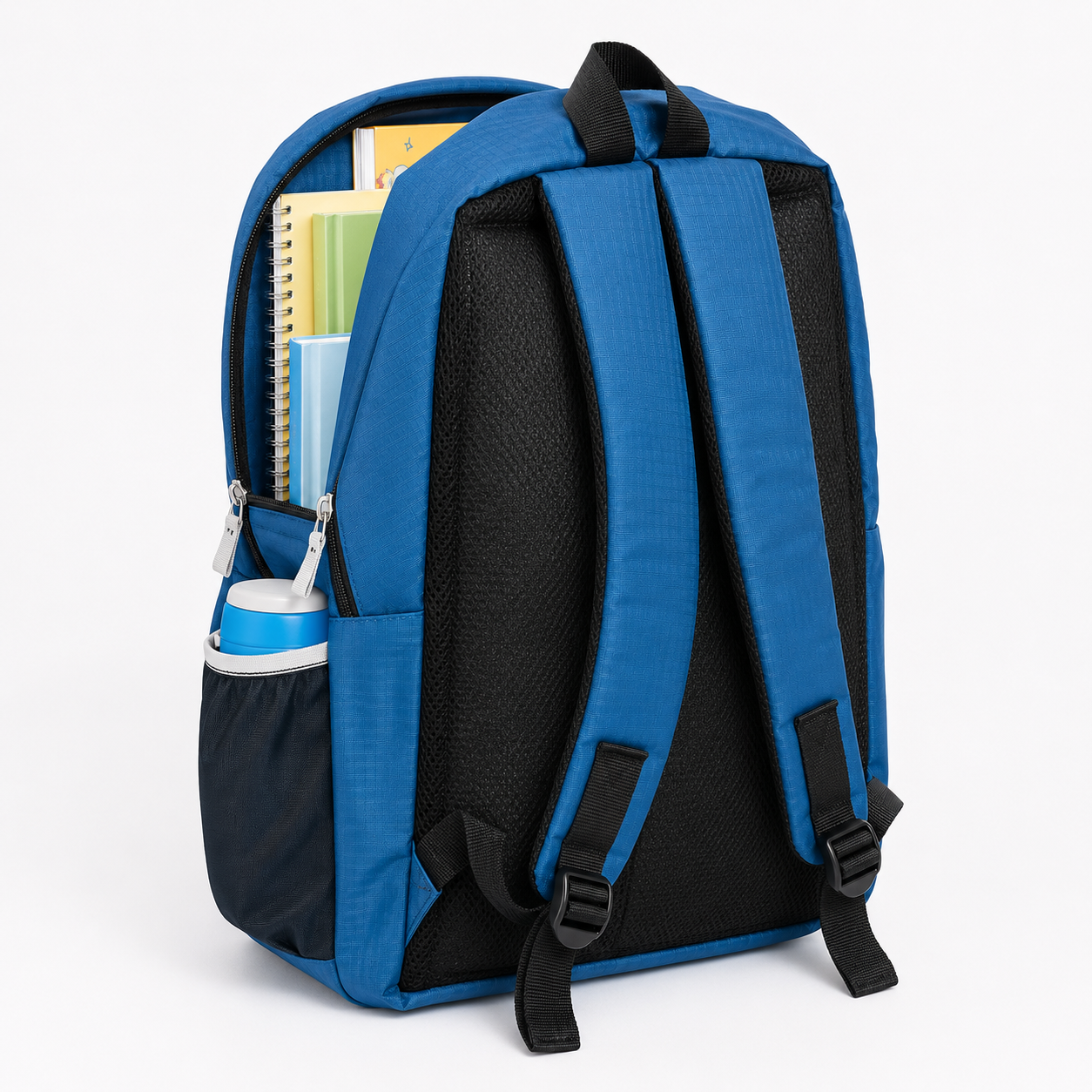 Complete Back-to-School Set | Spacious Backpack, Lunch Box, Leakproof Bottle & Crayon Kit | Ideal for Preschool & Primary Kids